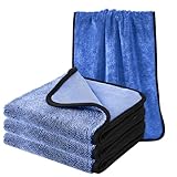 CHENLUKJ Shower Cleaning Cloths, Microfiber Towels for Cars, Soft, Absorbent, Quick Drying, and Non damaging car Cleaning Cloths, Car Drying Towels are Very Suitable for Cars, Trucks, Motorcycles