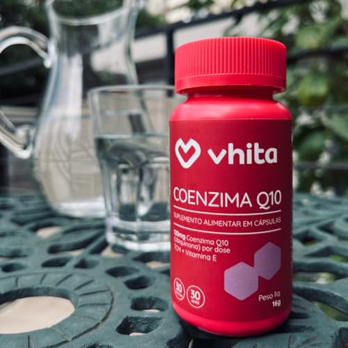 Coenzima Q10 Ubiquinona 120mg Com Vitamina E e TCM 30 cáps (2 unidades) Vhita