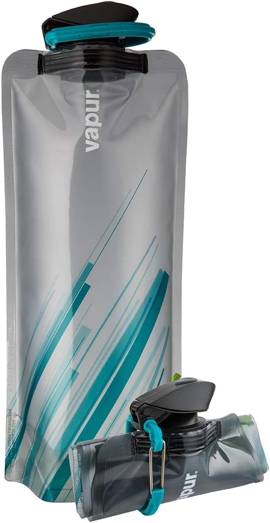 Vapur Collapsible Water Bottle With Carabiner