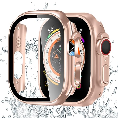 BELIYO Ή AbvEHb` Jo[ Ultra 3/2/1 Apple Watch P[X h KXtB ̌^ AbvEHb` P[X Sʕی ϋv ߗ ȒP 3DpGbWfUC bLH Apple Watch 