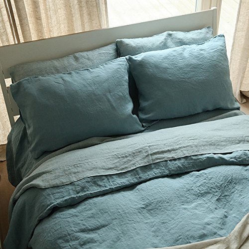 LinenMe Washed Rhomb Flat Sheet, 90