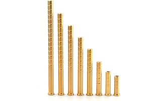 AMEYXGS 6Pcs Archery Brass Weights for Precision Arrow Tuning