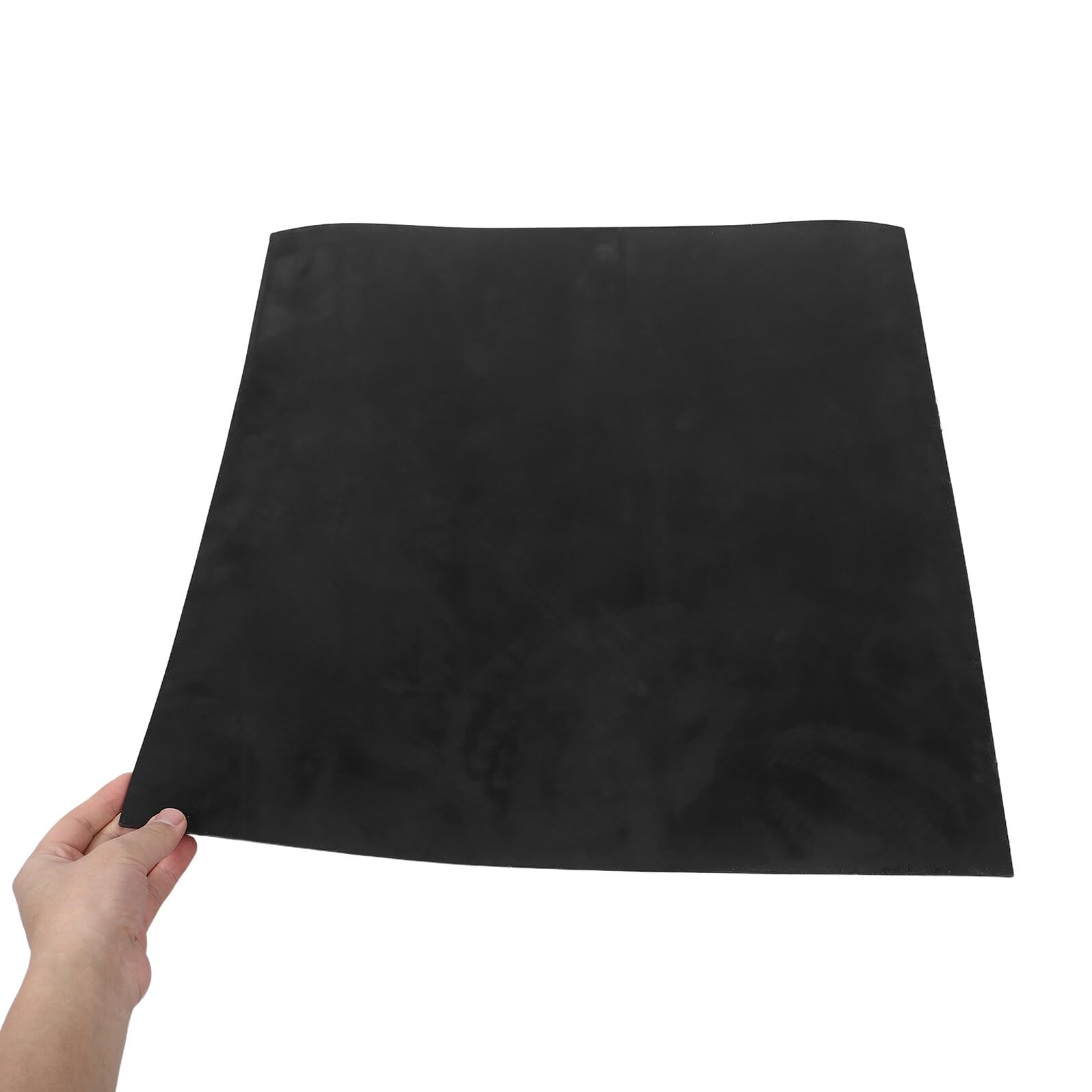 Hochleistungs Antivibrationspad aus Gummi 4mm Schwarz | Texturierte Oberfläche, für Generator und Waschmaschine, Schwingungsdämpfung bei Nassen Böden