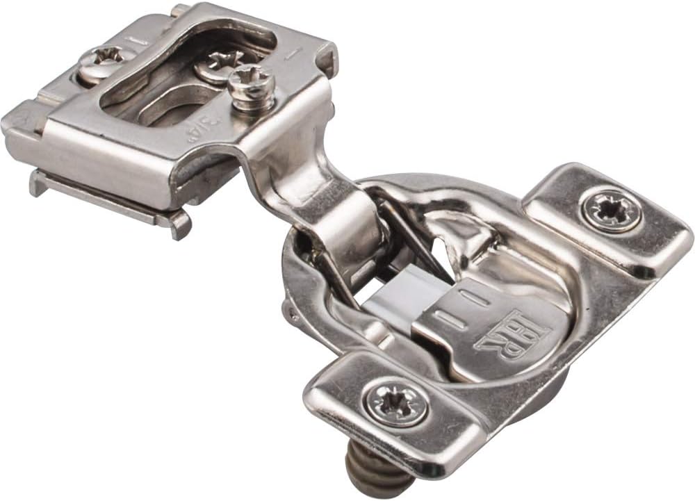 1 X Compact Soft-Close Cabinet Door Hinge 3/4" Overlay with dowels