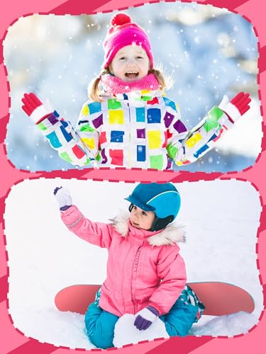 Image of Syhood 5 Pairs Kids Winter Gloves