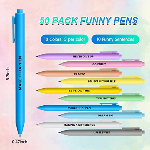 Cadeau amusant avec ces stylos à bille de couleur macaron
