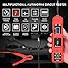 AERMOTOR 6V-48V DC Car Power Circuit Probe Tester with LED Lights, Electrical Automotive Digital Display Short Finder with 4.5M Cable