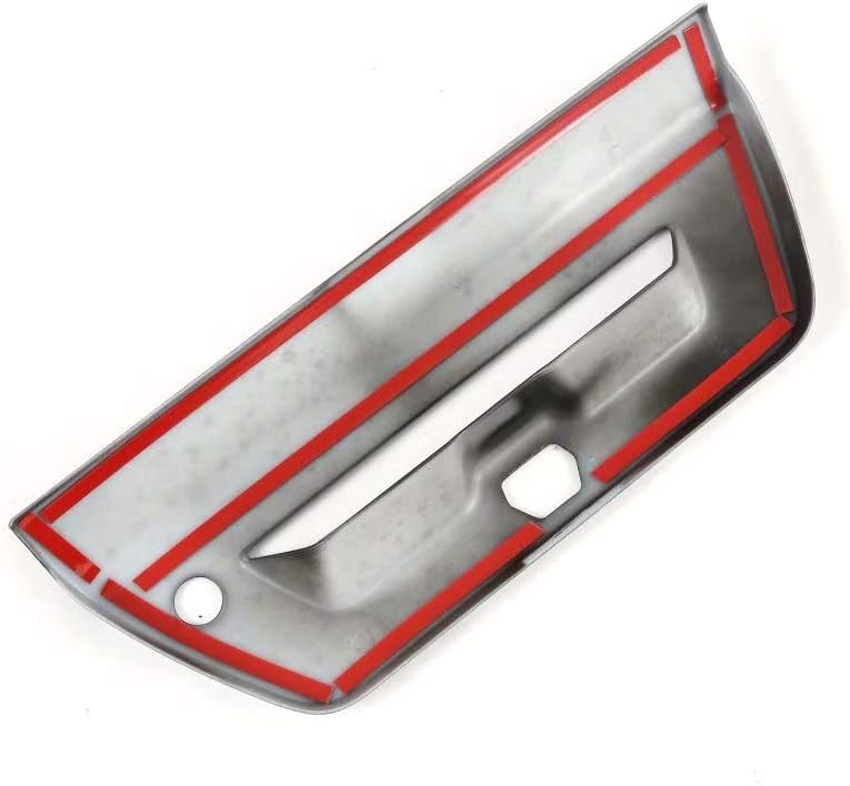 for Ford F150 F-150 2015-2020 Carbon Fiber Black Rear Trunk Door Handle Bowl Cover Trim 1pcs Car Accessories