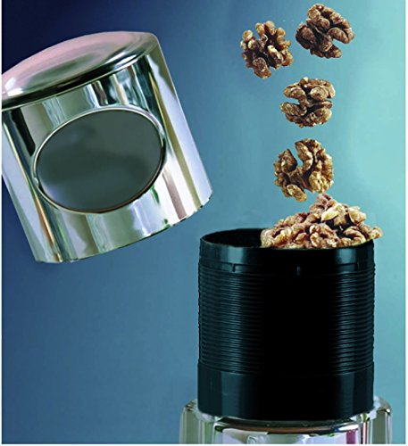 Revel Chrome Wet and Dry Coffee Spice Grinder, 220 Volts (Not for USA-European Cord), 4.5 x 4.5 x 8.5 inch - Thumbnail 6