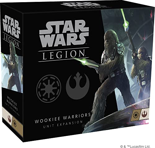 Star Wars Legion Atomic Mass Games Rebel Expansions: Wookie Warriors (2021), Unit Expansion, Miniatures Game, Ages 14+, 2 Players, 90 Minutes Playing 