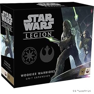 Star Wars: Legion Wookie Warriors Unit Expansion – Powerful Wookiees! Tabletop Miniatures Game, Strategy Game for Kids and Adults, Ages 14+, 2 Players, 3 Hour Playtime, Made by Atomic Mass Games