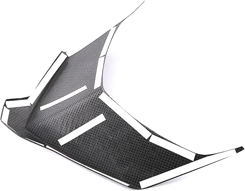 Miniatura 4 de OkaTor Compatible con Yamaha compatible con Xmax 300 Xmax300 motocicleta scooter fibra de carbono luz trasera cubierta protectora decorativa
