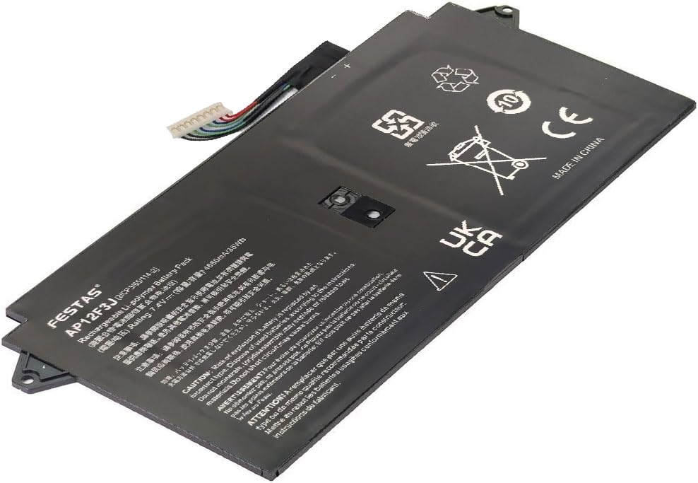 FESTAS 7,4 V 35 Wh AP12F3J   Batería compatible con Acer Aspire 13,3 pulgadas S7 S7 391 Ultrabook S7 191 53314G12ASS S7 391 53314G12AWS S7 391 53334G12AWS S7 7 7 7 7 7 7 7 7 7 7 3514 g. 25AWS Series