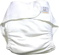 Fralda Ecológica AURORINHA Absorvente CONTORNO Pocket Noturno Tamanho Único 4kg/18kg (Branco)