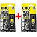Produktbild UHU Max Repair Transparenter Extreme Klebstoff  Polymertechnologie  lösungsmittelfrei  8 g  Doppelpack