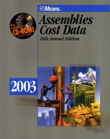 Assemblies Cost Data: 2003 (MEANS ASSEMBLIES CO... 0876296649 Book Cover
