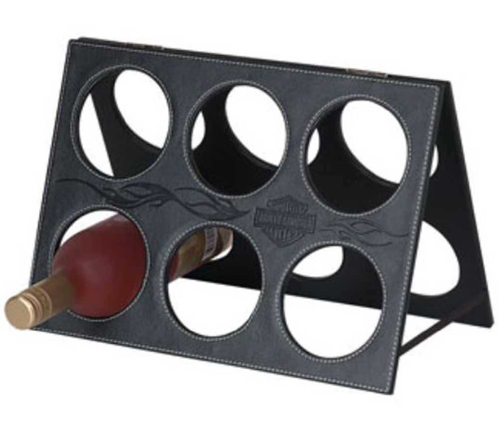 Harley-Davidson Leatherette Wine Rack HDL-18512