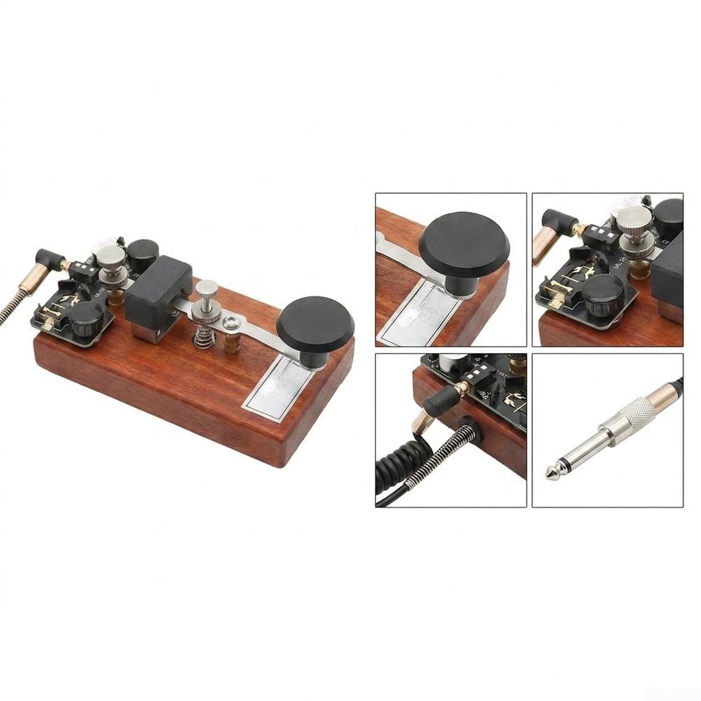K-8 Morsecode Taste für holz Basis Ton Licht Signal K-8 Morsecode