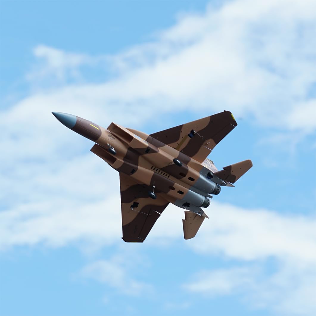 F-15 Twin 40mm EDF RC Airplane RC Fighter Jet PNP (Transmitter, Receiver or Battery not Included) (Desert Camo)