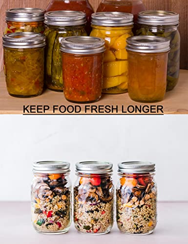 Mason Jar Vacuum Sealer, Sofía Casa Vacuum Sealer Kit - Jar Sealer For Wide-Mouth & Regular-Mouth Mason-Type Jars, Accessory Hose Compatible With Foodsaver Vacuum Sealer (With A Manual Vacuum Pump) #TOP7