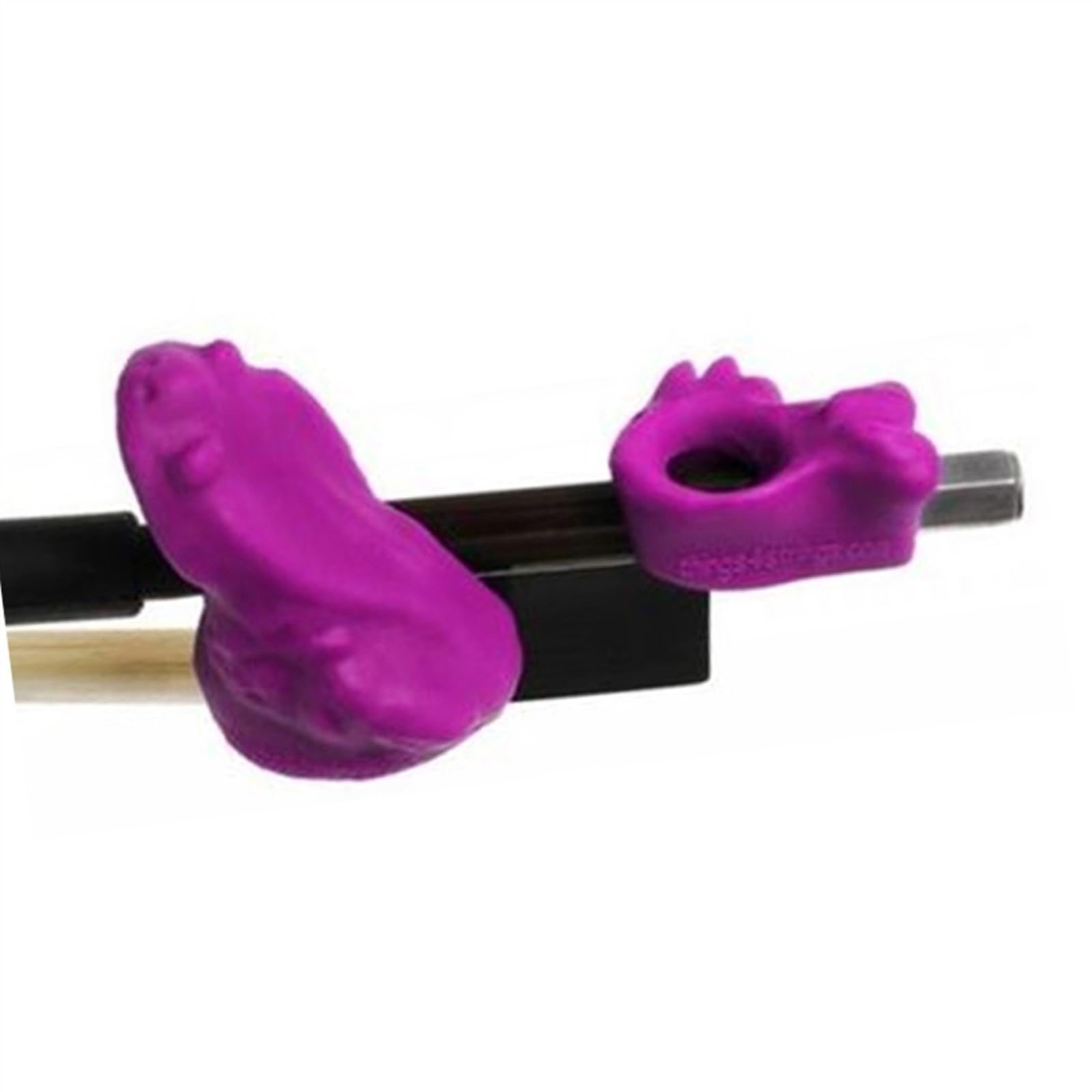 Kit accessori per violino Dispositivo Per Tenere L'arco Con Pinza Per La Correzione Della Forma Della Mano Del Violino Per Principianti, Operatore Per Viola (Color : Purple)