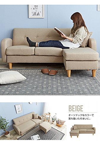 Amazon｜リビングソファー 3人掛け 三人掛け トリプル カウチソファ