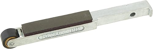 Dynabrade (11218) Conjunto de brazo de contacto | Rueda de goma de 5/8 pulgadas de diámetro x 3/8 pulgadas de ancho, con platina de 1/2" (13 mm) de