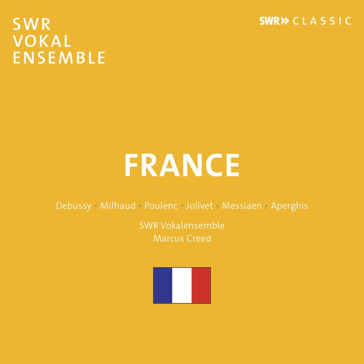 France - Claude Debussy, Darius Milhaud, Francis Poulenc, André Jolivet, Olivier Messiaen, Georges Aperghis