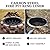 Titan Great Outdoors 33" Diameter Steel Fire Pit Liner Ring Heavy Duty DIY In-Ground Outdoor Build Your Own Bonfire