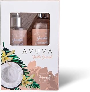 Avuva Set Vanilla Coconut Body Splash Showergel