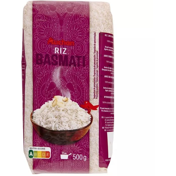 AUCHAN Riz basmati 500 g