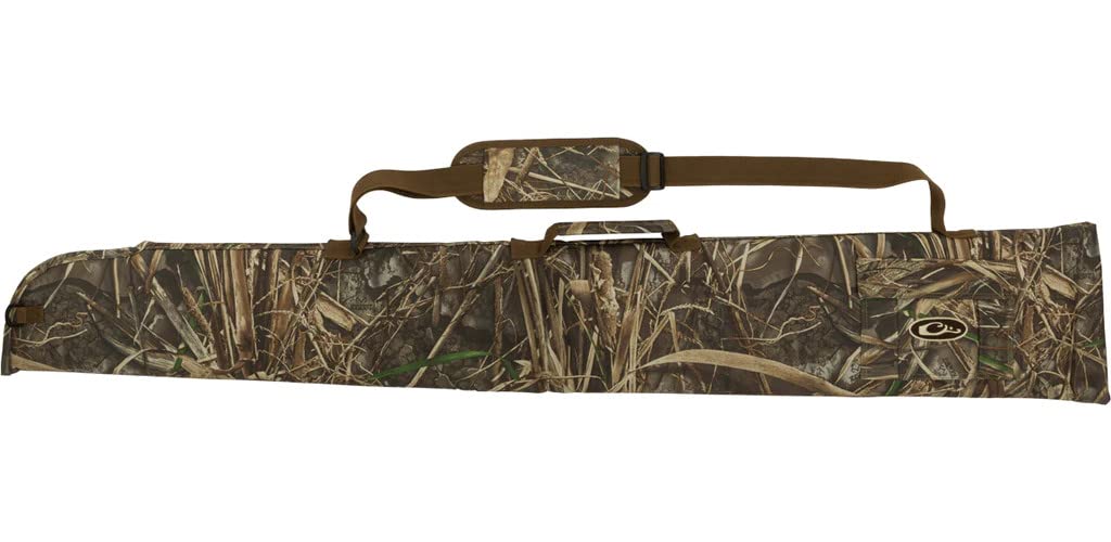 Drake Waterfowl® Side-Opening Soft Gun Case - Water Resistant, Adjustable Strap, Choke Tube Pocket - Tactical Shotgun Case