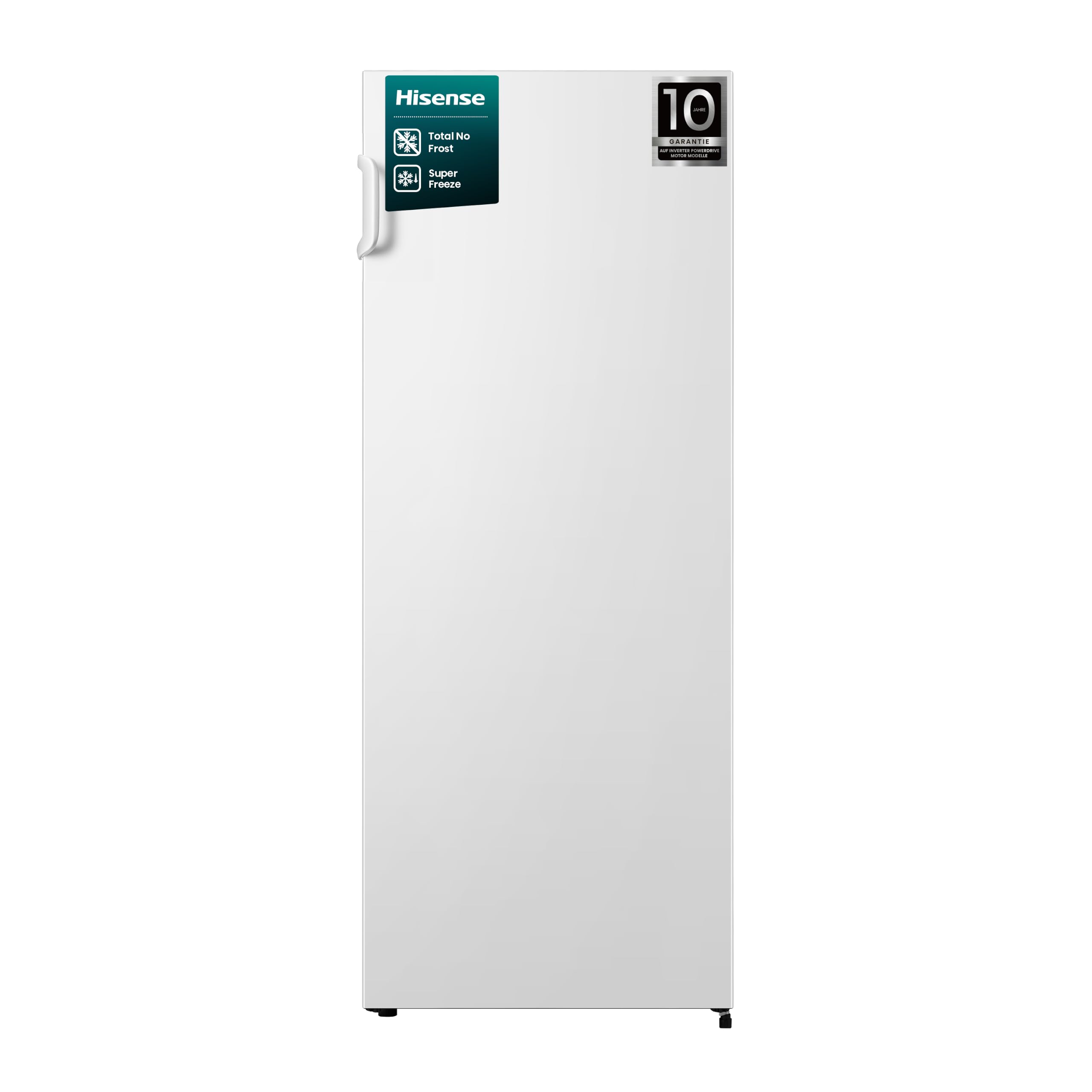 Hisense FV191N4AW2 Gefrierschrank/TotalNoFrost/SuperFreeze/Türalarm/Multiflow 360°/ BigBox/ 143,4 cm/Gefrierteil 147 l/ 41 dB/ 205 kWh/Weiß