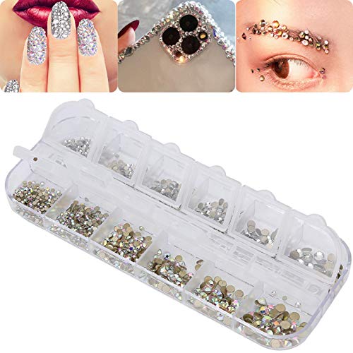 AB Kristall Strass Nagel Dekoration Perlen Nail Art Edelstein für Nail Art Liebhaber für Nail DIY für den Heimgebrauch… – Bild 3