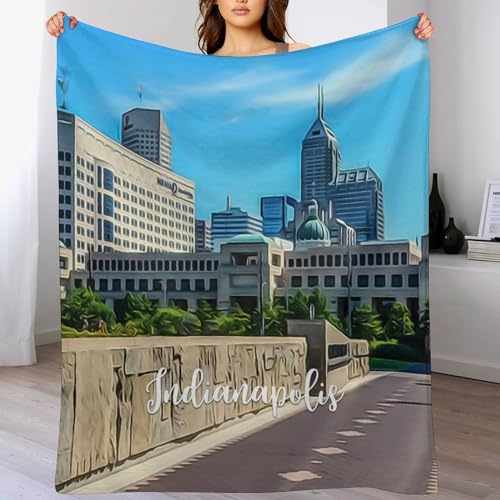Plaid Indianapolis idée cadeau confort pour maman et père