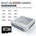 SuSE Inc. Super Console X-Pro Video Game Console Built in 50,000+ Games,with 2 Gamepads,Game Consoles for 4K TV Support HDMI/AV Output, Support 5 Players,LAN/WiFi(Upgraded Version Super) (256G)