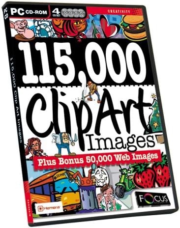 115,000 Clip Art Iages (plus Bonus 50,000 Web Iages