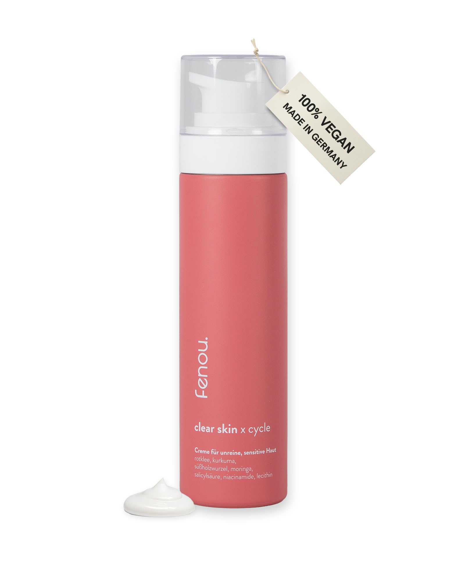 Fenou Akne-Creme für unreine Haut | Hautbarriere-Stärkung mit OLT®-Technologie | Ohne schädliche Inhaltsstoffe | Clear Skin Pflege für Frauen ab 20