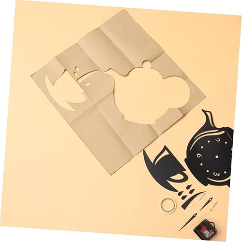 Miniatura 8 de Unomor 3pcs Wall Clock Digital Reloj De Pared Digital Home Art Decor Wall Clock Wall Clocks Digital Ash Trays with Lids Digital Wall Clocks