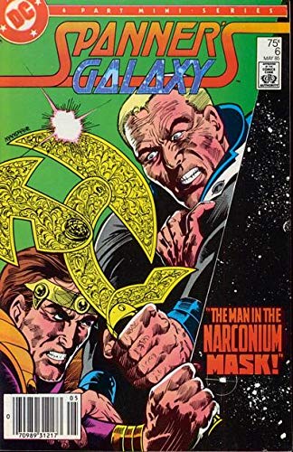 Spanner's Galaxy #6 (Newsstand) FN ; DC comic book
