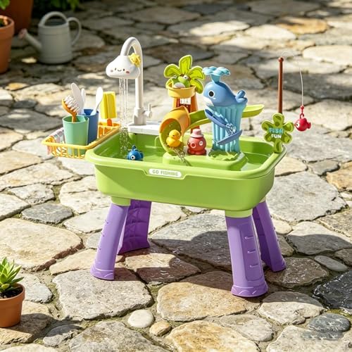 Table d'eau pour enfant : la solution contre l'ennui estival avec 43 jouets sensoriels