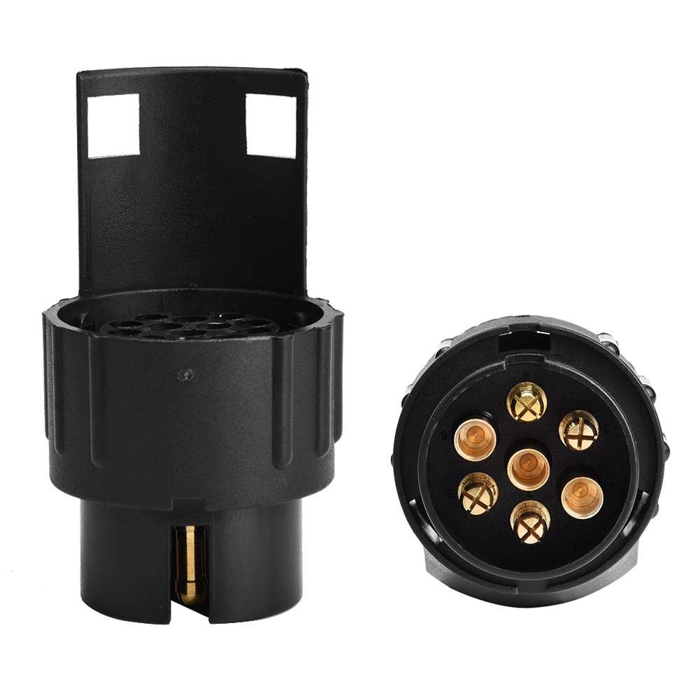 Adattatore 13 Pin A 7 Pin Adattatore 13 Pin A 7 Pin Adattatore 13 Pin A 7 Pin Adattatore Per Spina Per Rimorchio, 12v 7pin A 13 Pin Con Connettore N&S