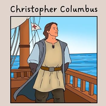 Paperback Christopher Columbus (Footprints of Faith) Book
