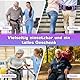 supregear Gehgurt mit Griffen – Transfergurt für Senioren, Bariatrie, Behinderte, ältere Menschen, Physiotherapie – Sicherer Pflegehelfer für Gehen und Stehen – Schnalle aus Metall, Violett