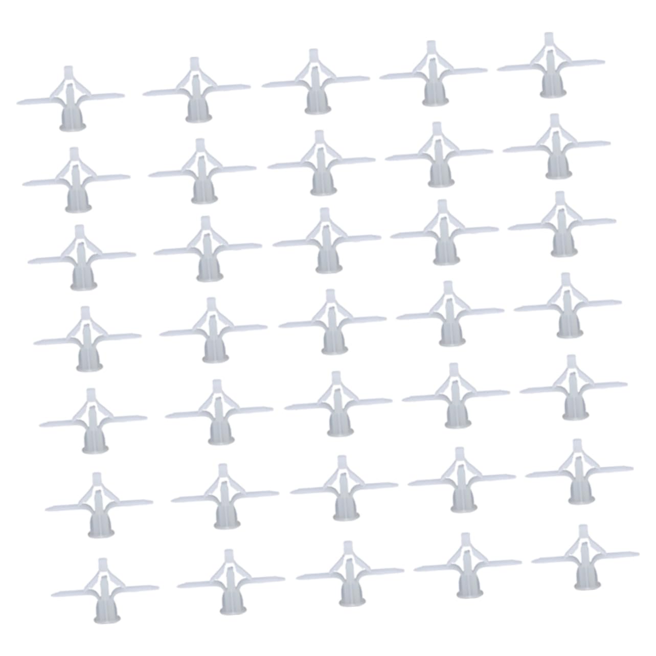 FUNOMOCYA Board Fastener Accessories 250pcs M8x38 Expansion Tube Plastic Bulge Plug and Convenient