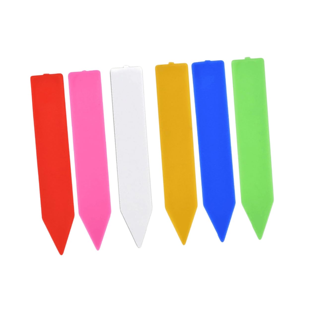 SUPVOX 1000 pièces Étiquettes Plastique Jardin Imperméables Piquets Marqueurs Plantes pour Poterie et Pépinière Résistantes pour Tuteurs et Bordures de Jardin