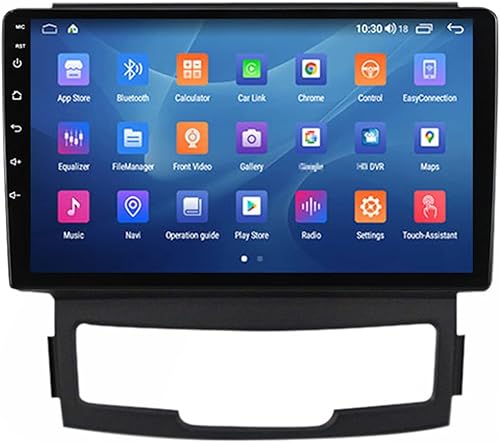 Miniatura 1 de WDXSFR Double Din Car Stereo 9 Inch Touchscreen Car Audio for SsangYong Korando 3 Actyon 2 2010-2013 with Backup CameraGPSFMUSBSWC, Car Radio