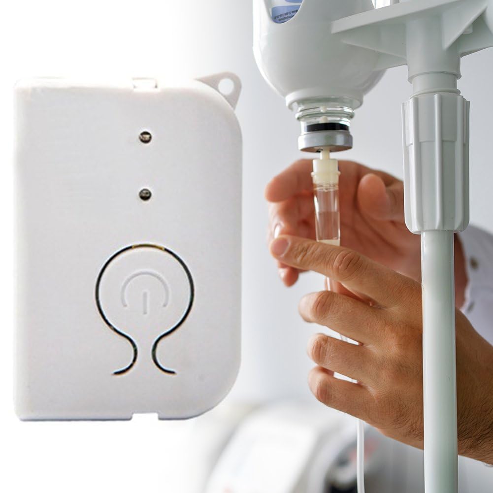 AQUASHIELDING IV Fluid Alarm, IV Tubing Administration Set Accessory, for Monitoring Fluids Work, Infusion Security Device for Safe