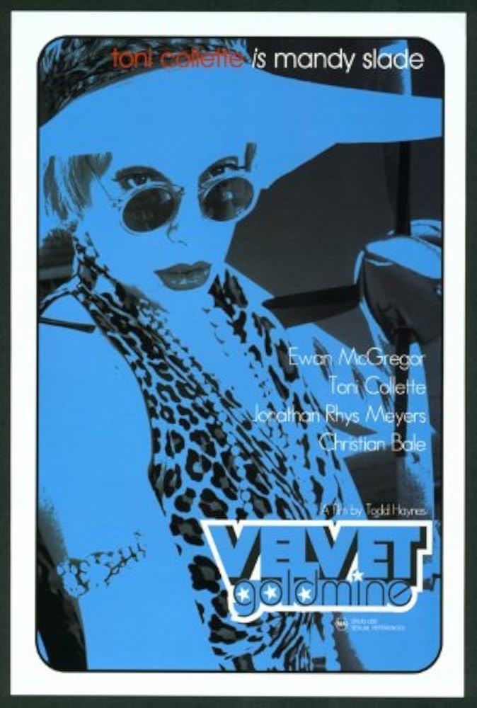 ベルベット・ゴールドマイン　USオリジナル映画ポスター Amazon.com: VELVET GOLDMINE MOVIE POSTER 1 Sided ORIGINAL