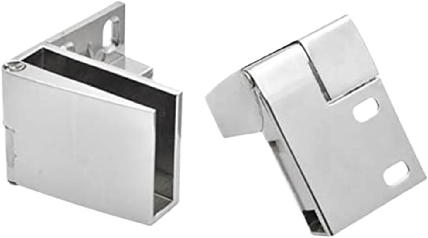 Bisagras para puertas de cristal, Bisagra for puerta con rodamiento de bolas Vidrio (4 piezas)